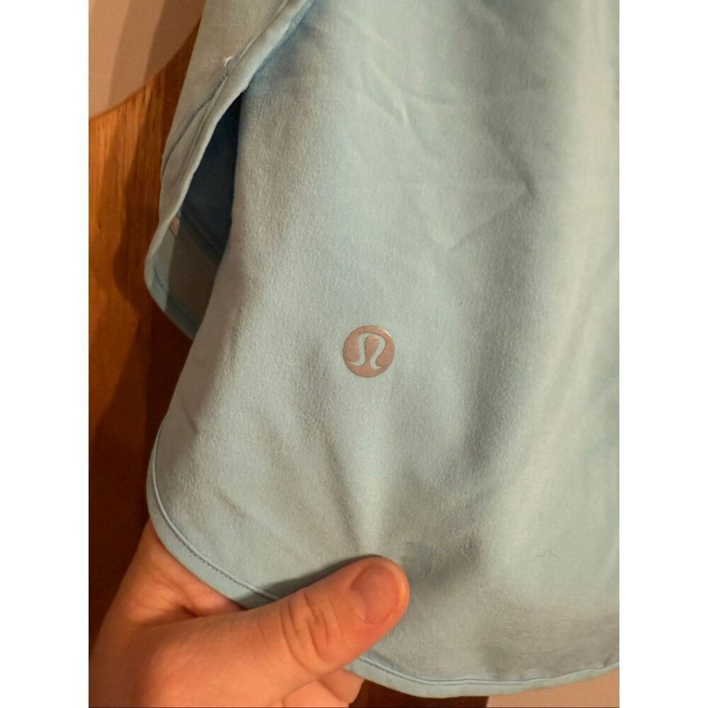 Lululemon Blue Active Hotty Hot HR Skirt Long Athletic Skort Size 4 - Picture 3 of 6